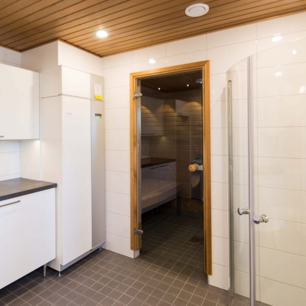 Badrum med bastu Ekorrvägen parhus